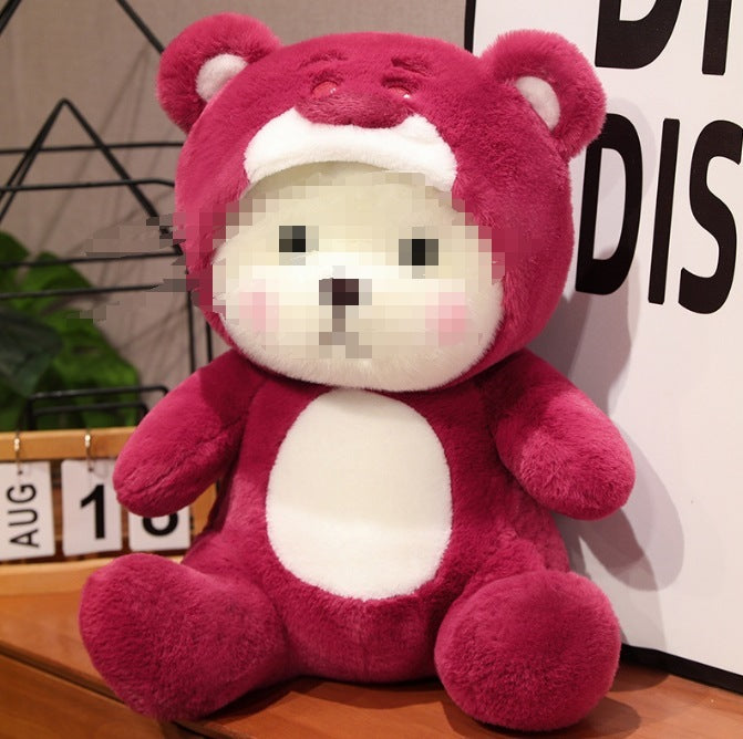 Teddy Bear Plush Doll – Soft Ragdoll Gift for Loved Ones