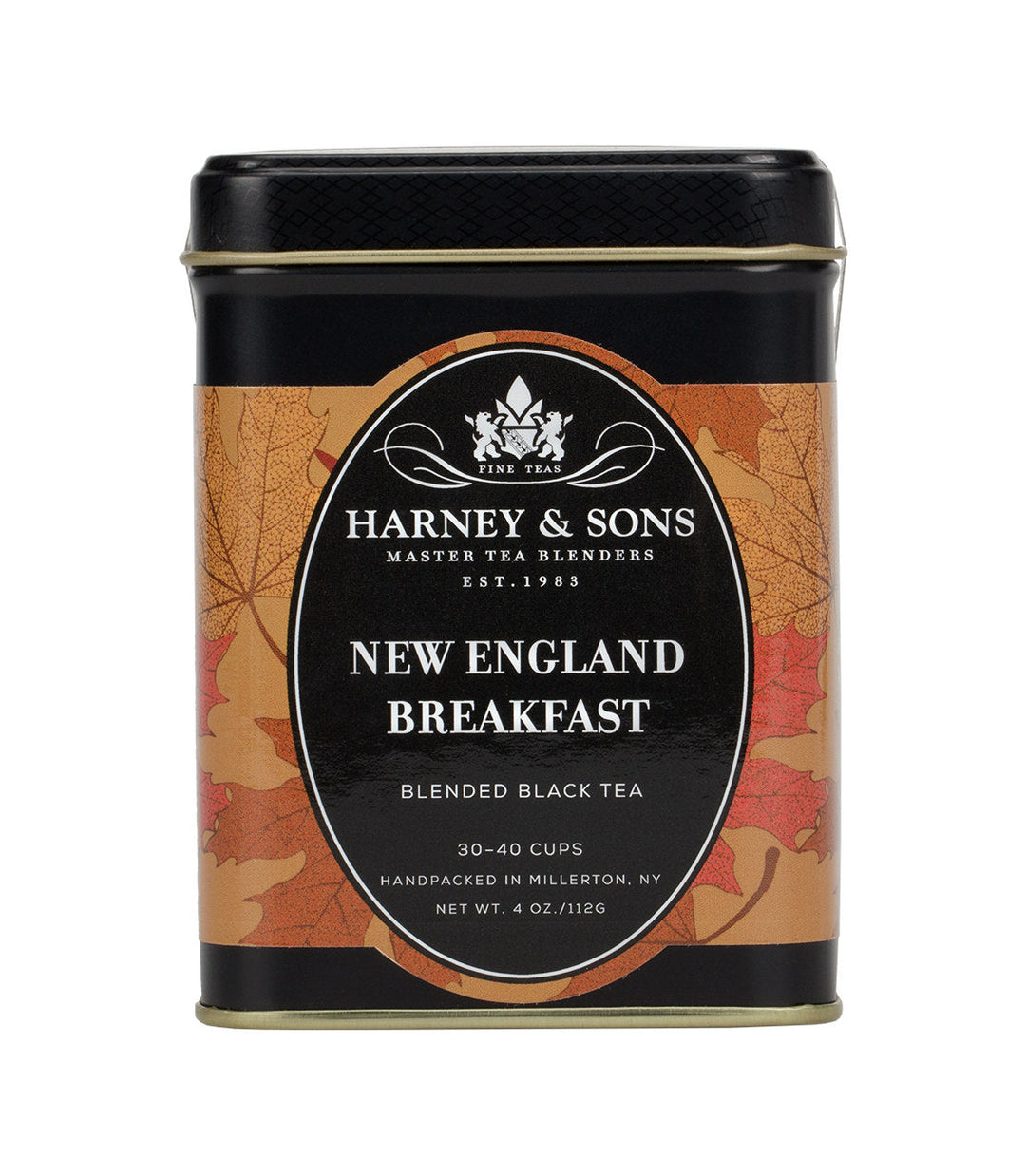 New England Breakfast Tea Tin