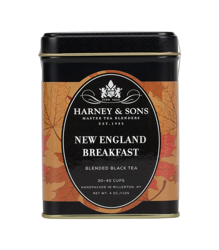 New England Breakfast Tea Tin
