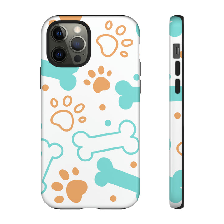 Paws and Bones Tough Phone Case