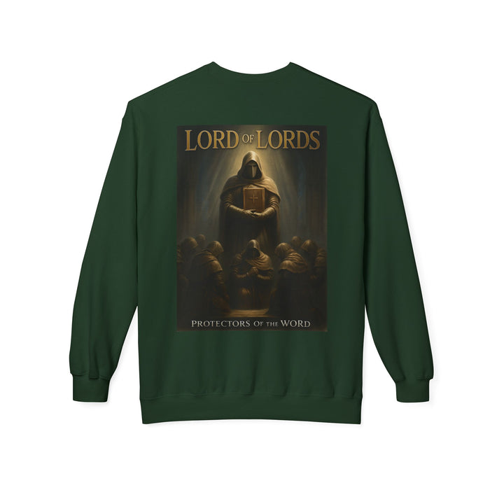 Christian Crewneck Sweatshirt - "King of Kings / Lord of Lords" Religious Pullover