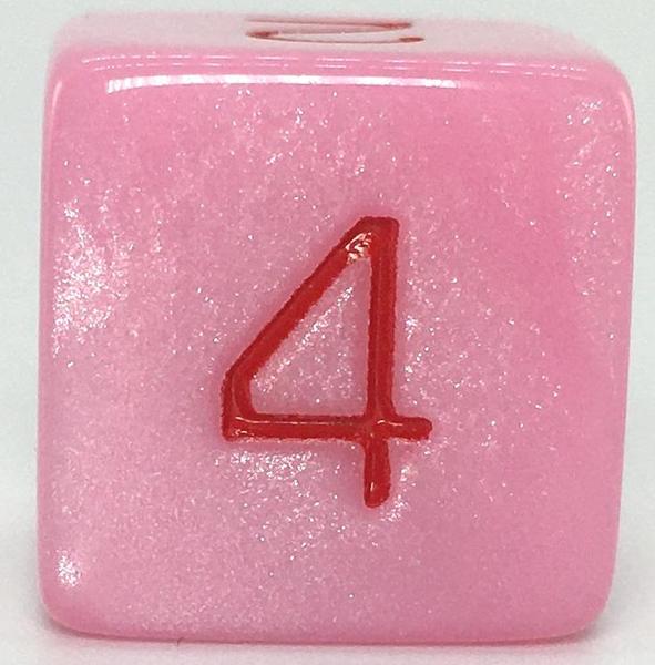 Faerie Dragon Shimmer w/ Rose Numbers 7-Dice Set RPG DND Dice