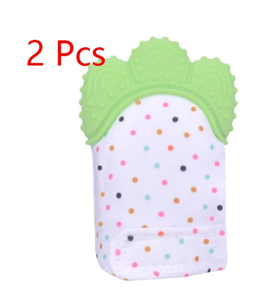 Baby Teething Gloves – Silicone Molar Mitten for Soothing Gums