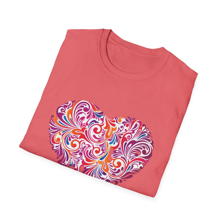 Heart Design Unisex Softstyle T-Shirt