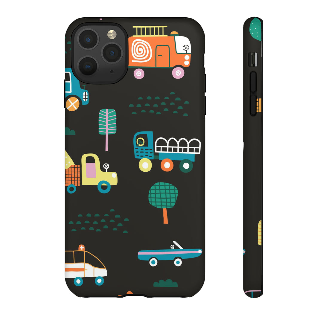 Cars and Trucks Tough Phone Case