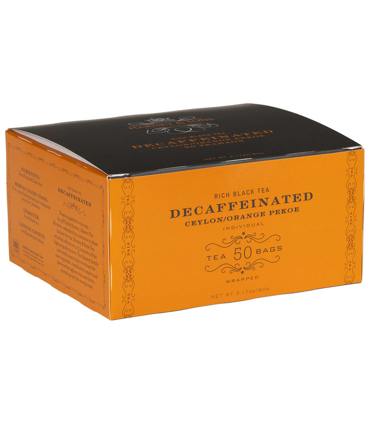 Decaf Ceylon Decaf Orange Pekoe Tea 50 Bags Box
