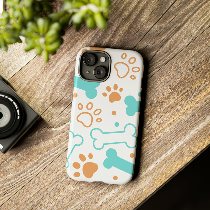 Paws and Bones Tough Phone Case