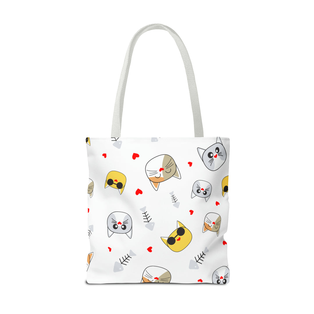 Cat Face Tote Bag (AOP)