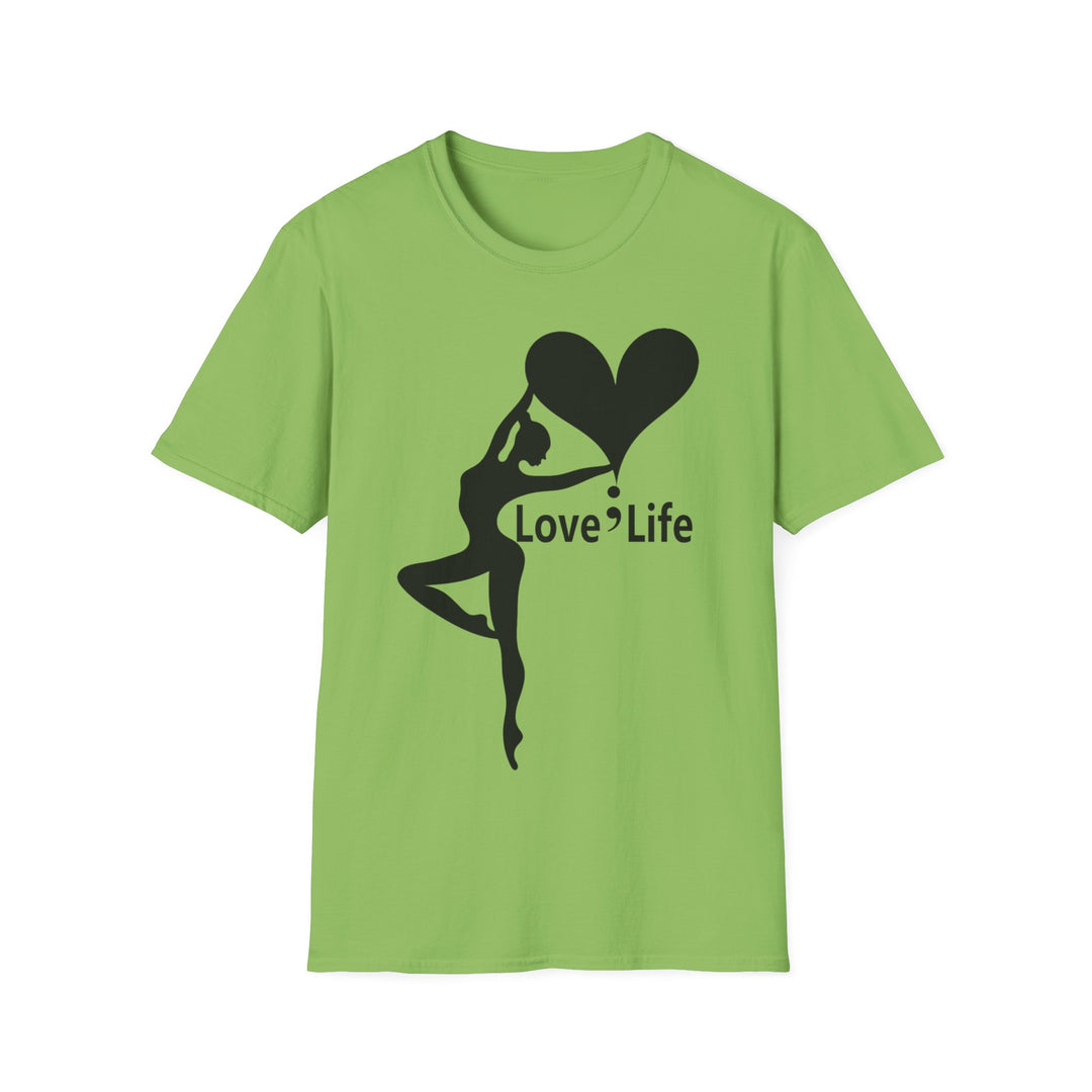 Ballerina Love Life Unisex Softstyle T-Shirt