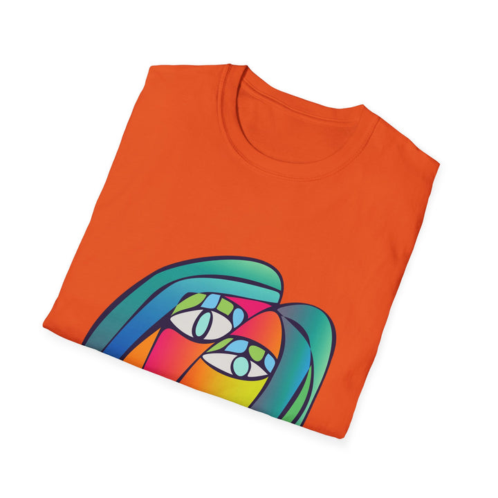 Cubism Girl Unisex Softstyle T-Shirt