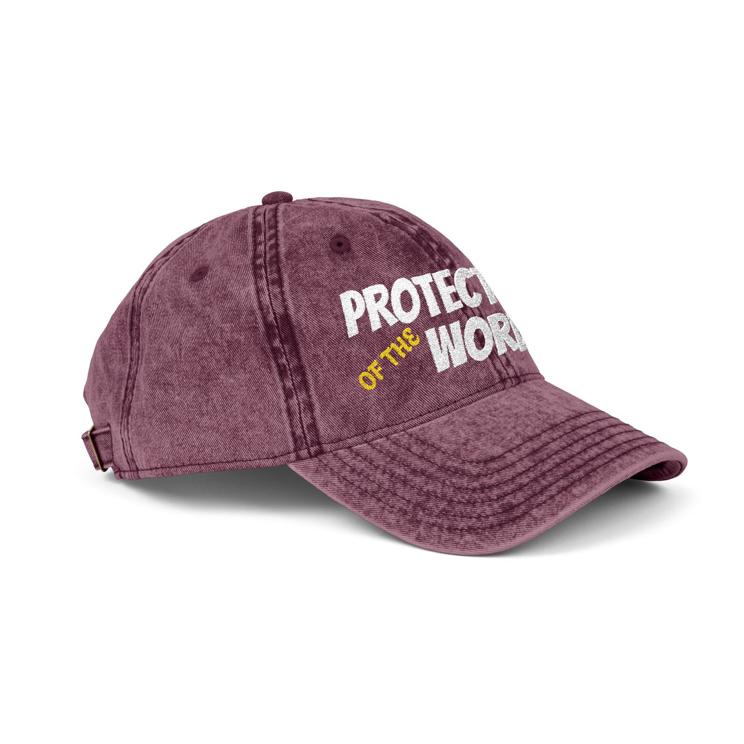 Protectors of the Word Embroidered Vintage Cap