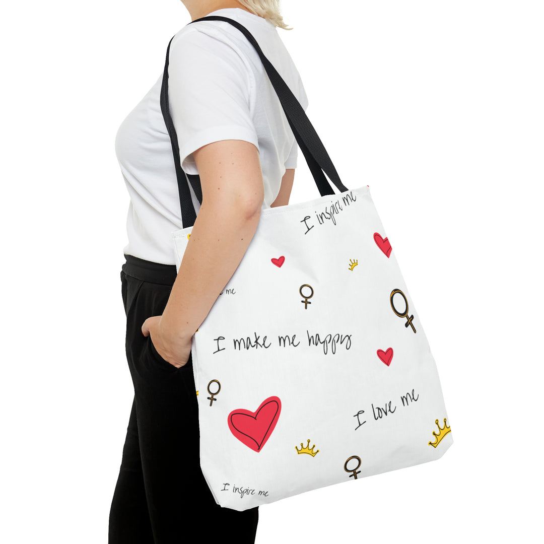 I Love Me Tote Bag (AOP)