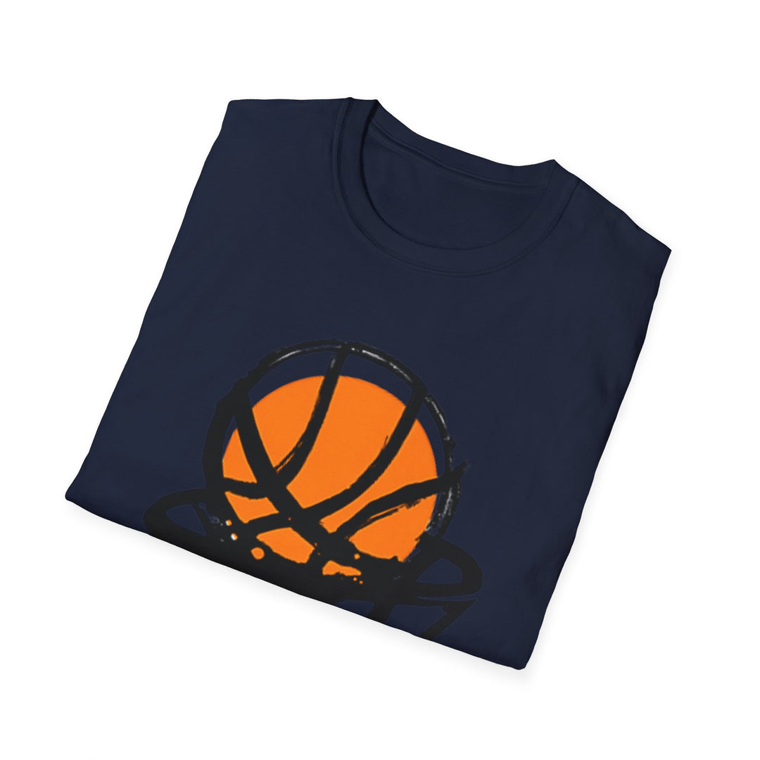 Basketball Hoop Unisex Softstyle T-Shirt