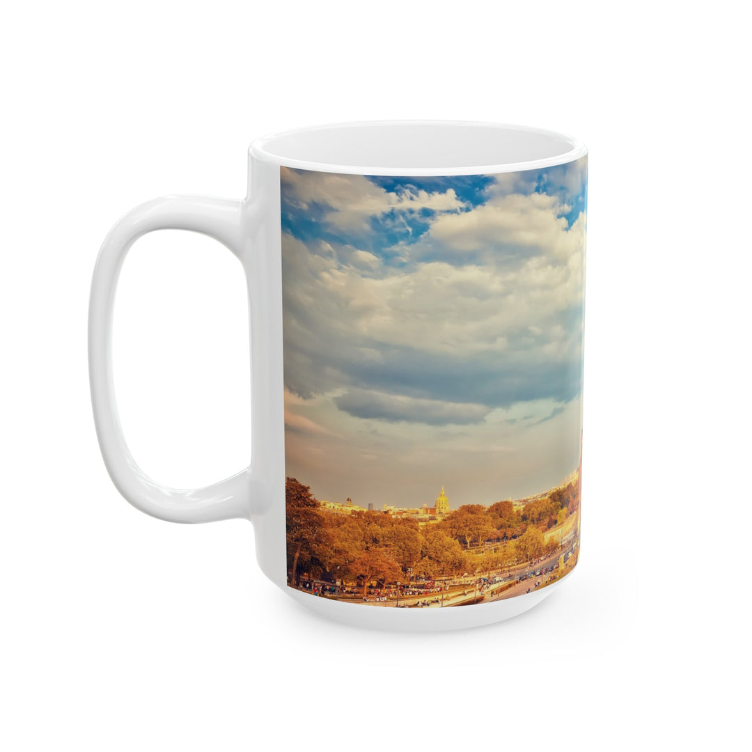 Scenic Paris Ceramic Mug, (11oz, 15oz)