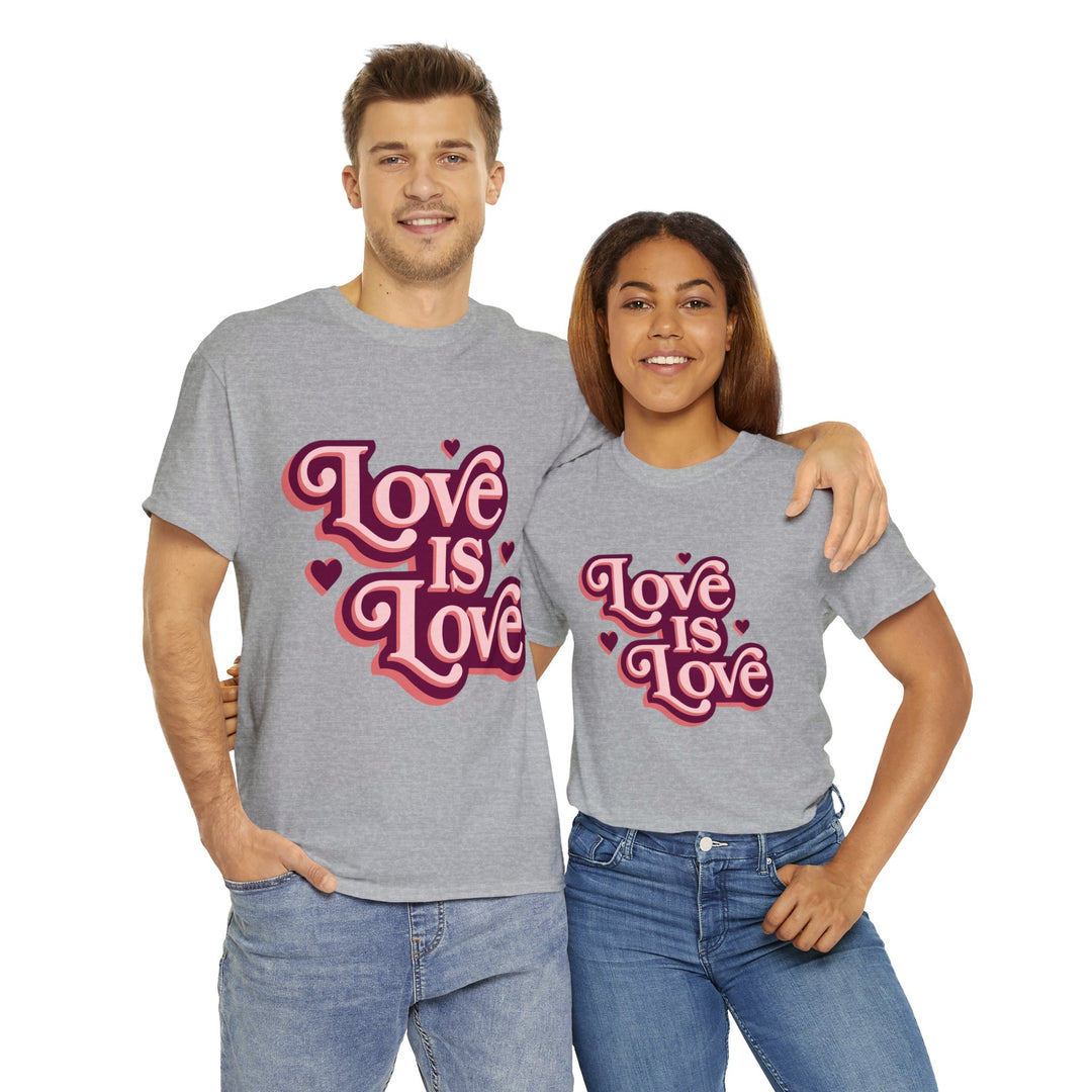 Love is Love Unisex Heavy Cotton Tee