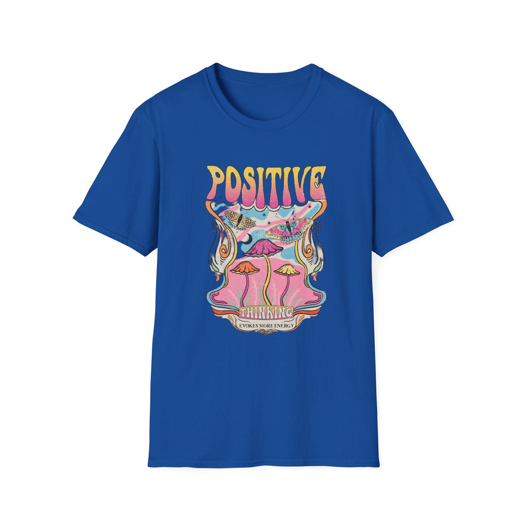 Positive Thinking Evokes More Energy Unisex Softstyle T-Shirt