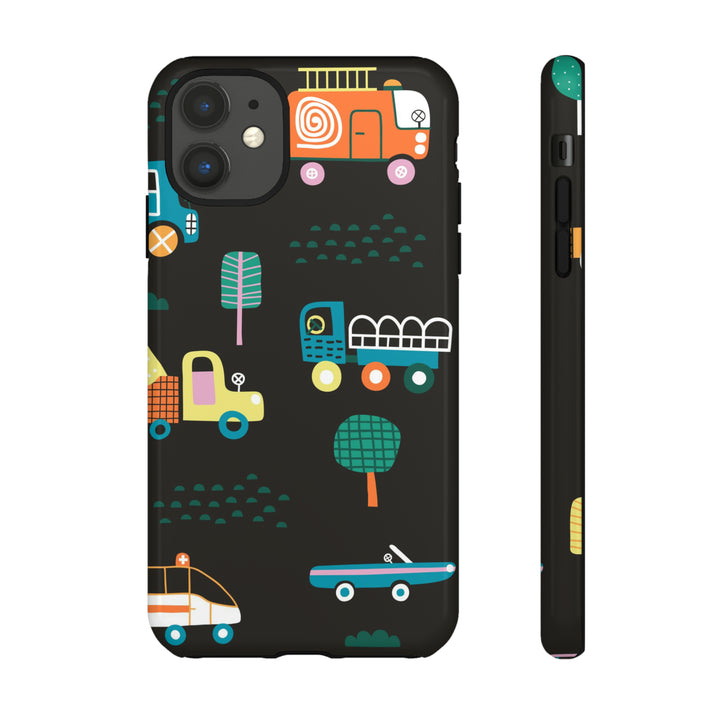 Cars and Trucks Tough Phone Case