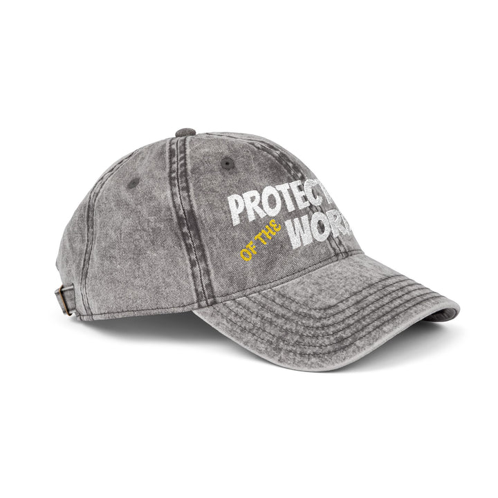 Protectors of the Word Embroidered Vintage Cap