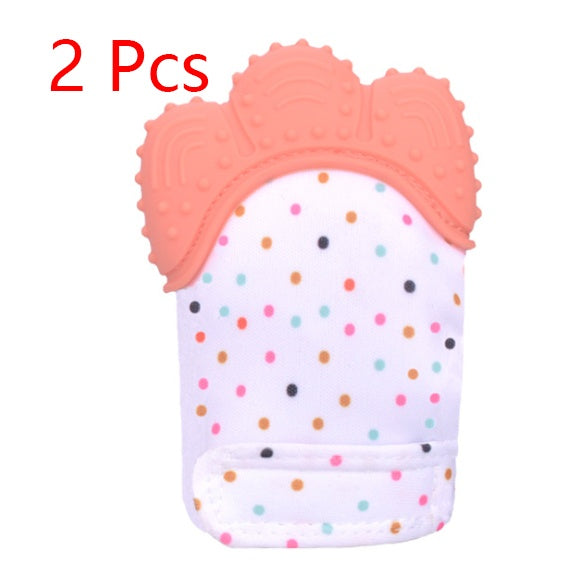 Baby Teething Gloves – Silicone Molar Mitten for Soothing Gums