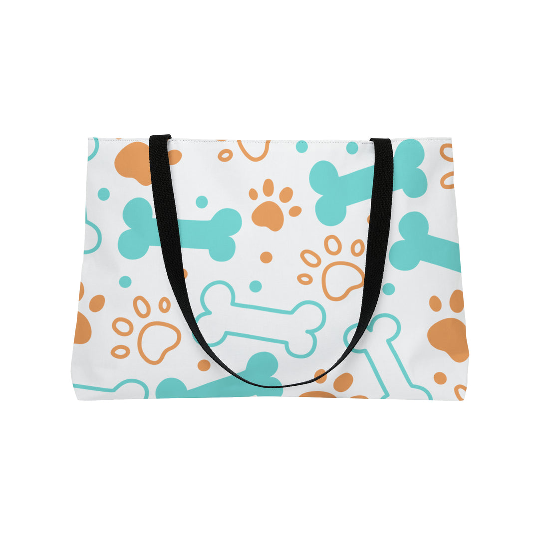 Paws and Bones Weekender Tote Bag