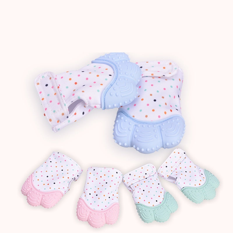 Baby Teething Gloves – Silicone Molar Mitten for Soothing Gums