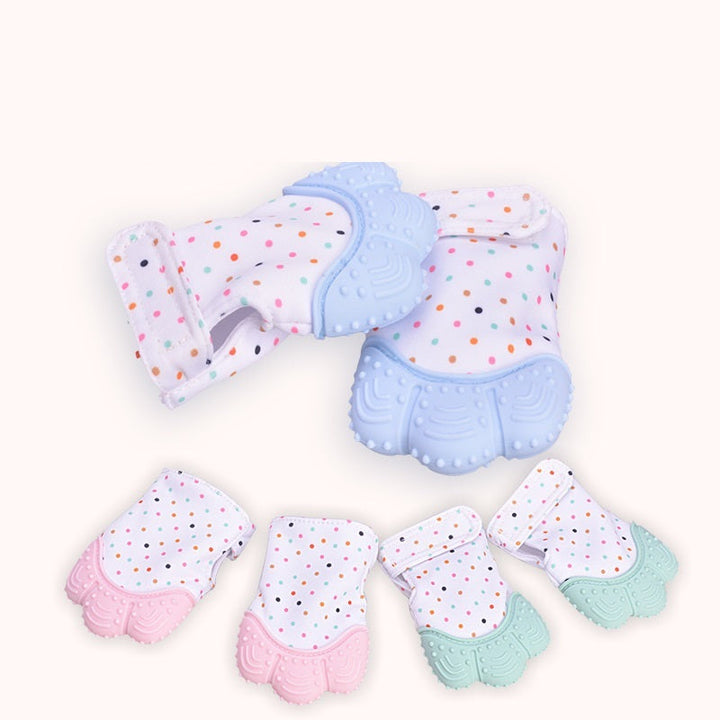 Baby Teething Gloves – Silicone Molar Mitten for Soothing Gums