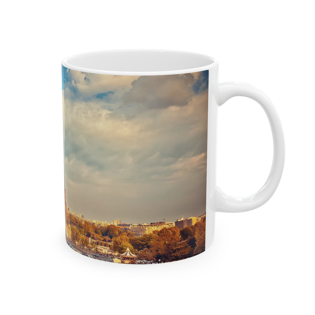 Scenic Paris Ceramic Mug, (11oz, 15oz)