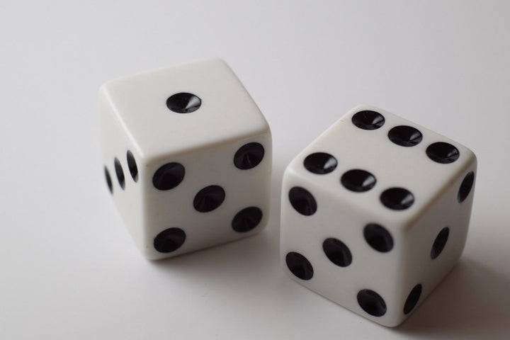 Jumbo 25mm 1 inch White (1) Dice RPG Board Game D6 Koplow Large Huge Dice