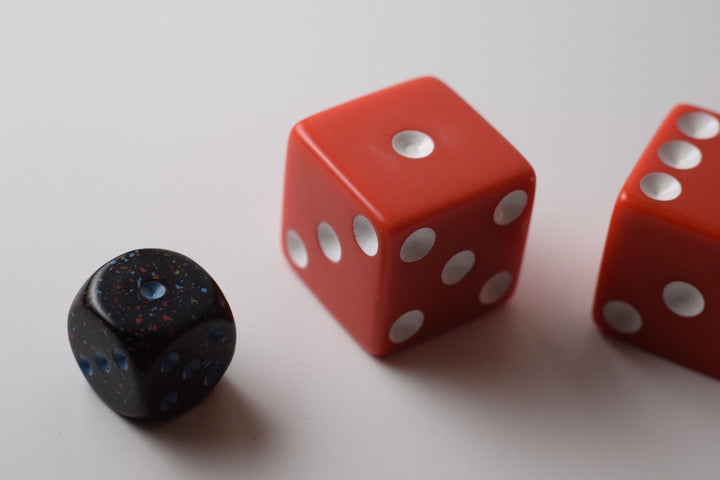 Jumbo 25mm 1 inch Red Dice RPG Board Game D6 Koplow Large Huge Dice (sold per die)