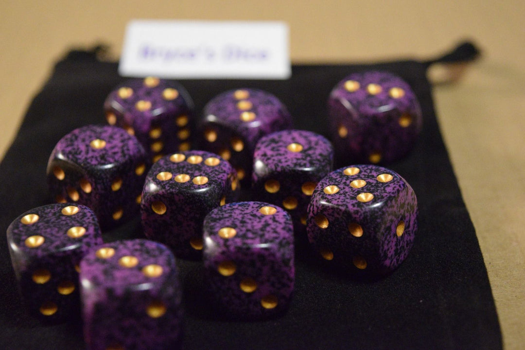 Hurricane Speckled 16mm D6 Pipped