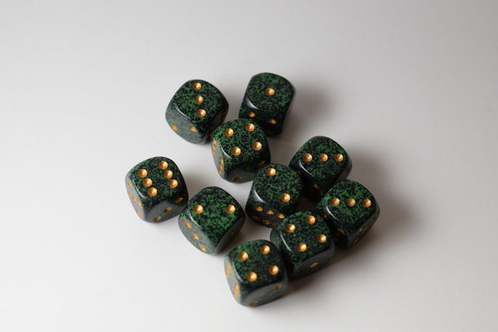 Golden Recon Speckled 16mm D6 Pipped