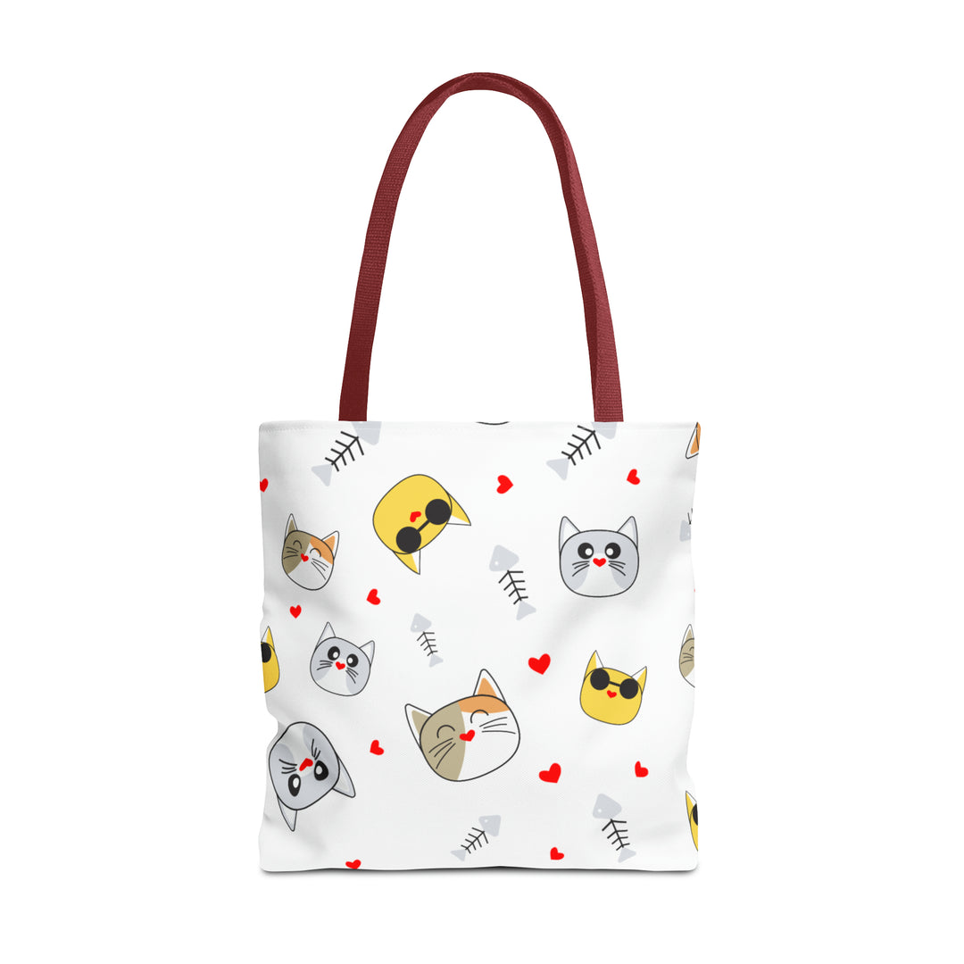 Cat Face Tote Bag (AOP)