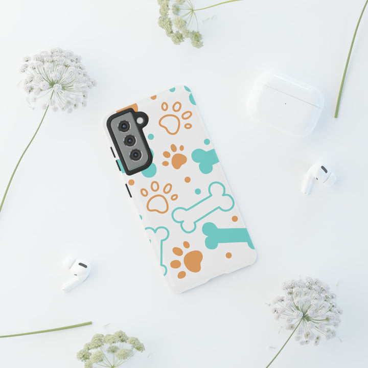 Paws and Bones Tough Phone Case