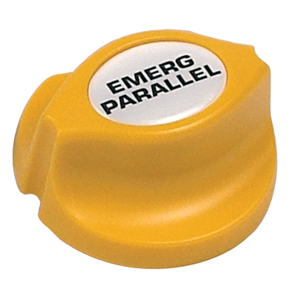 BEP Emergency Parallel Battery Knob - Yellow - Easy Fit [701-KEY-EP]