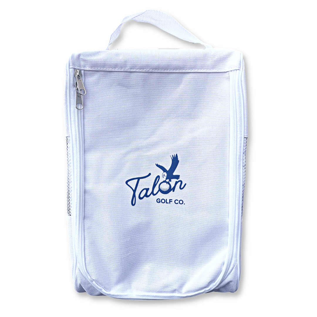 Talon Lightweight Golf Shoe Bag Closeup.