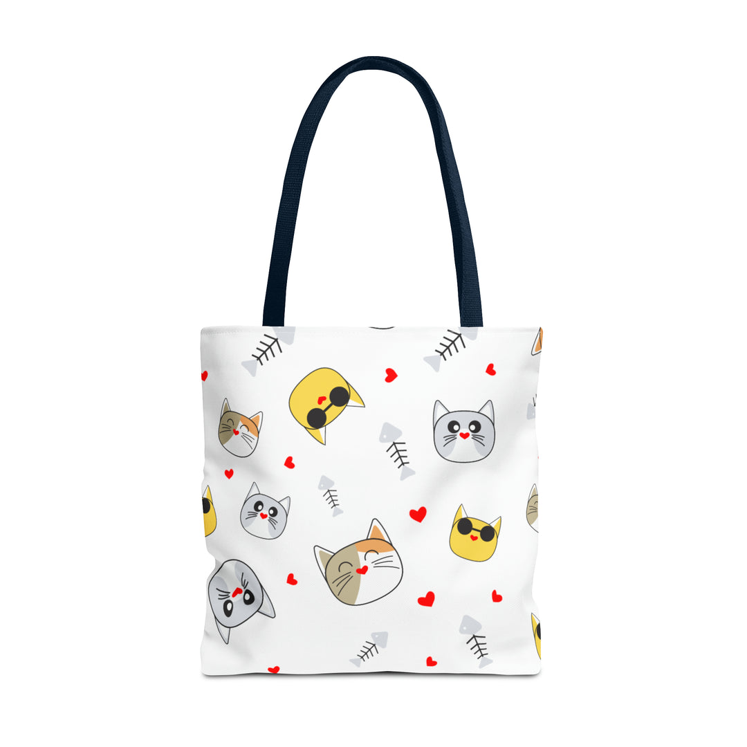 Cat Face Tote Bag (AOP)