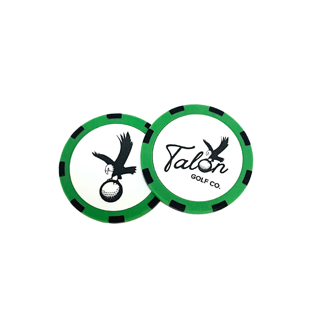 Talon Poker Chip Ball Marker Green
