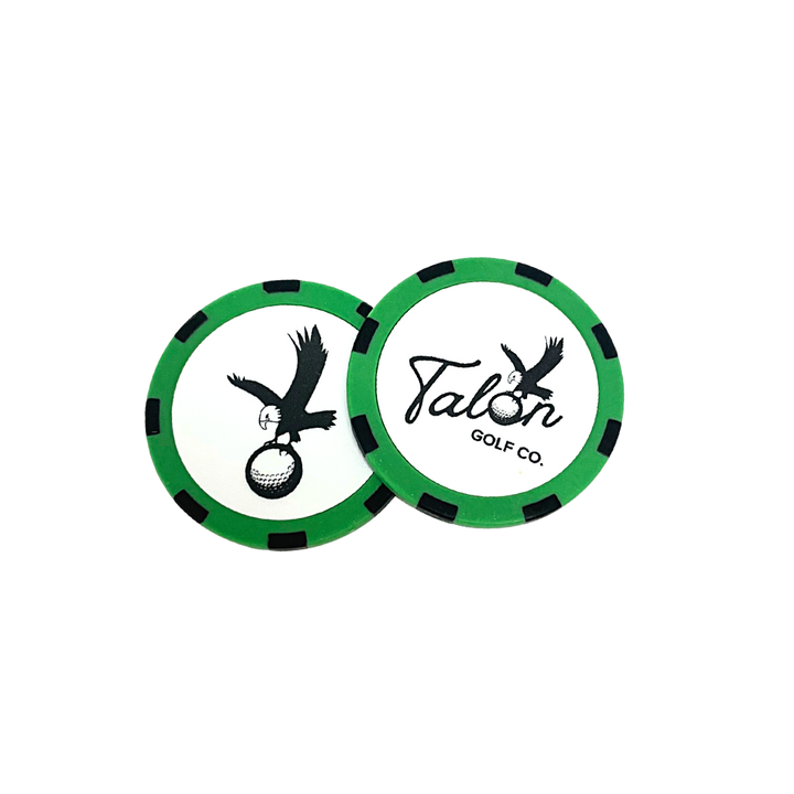 Talon Poker Chip Ball Marker Green