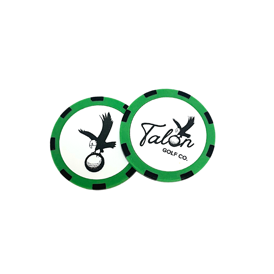Talon Poker Chip Ball Marker Green