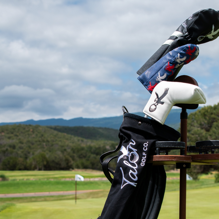 Talon Sunday Bag Clubs Inside.