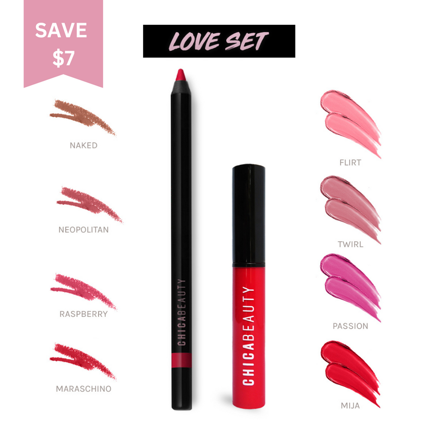 Love/Amor Set (Lipstick + Lip Liner)