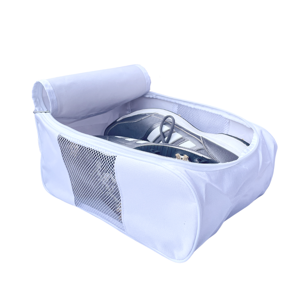 Talon Lightweight Golf Shoe Bag Opened.