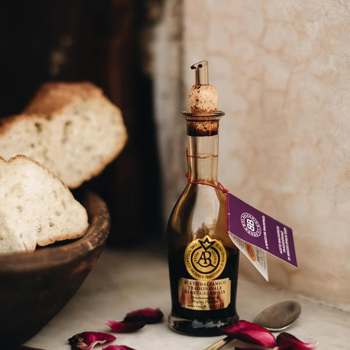 Il Borgo del Balsamico, Traditional Balsamic Vinegar of Reggio Emilia D.O.P. Red Label Aged 12+ Years 100 ml / (3.3 fluid oz)