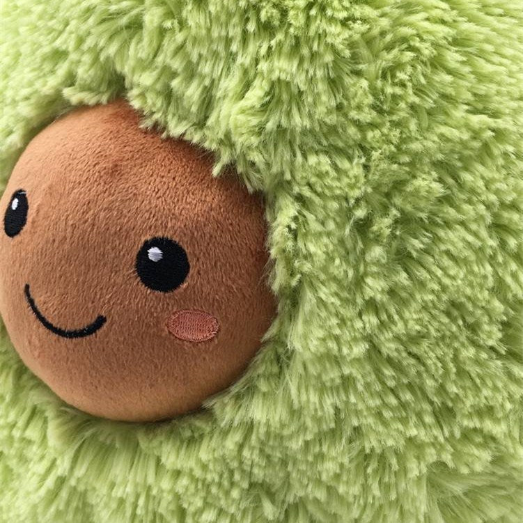 Plush Avocado Pillow – Soft Stuffed Toy and Decorative Cushion