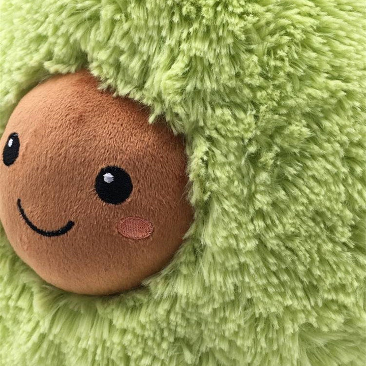 Plush Avocado Pillow – Soft Stuffed Toy and Decorative Cushion