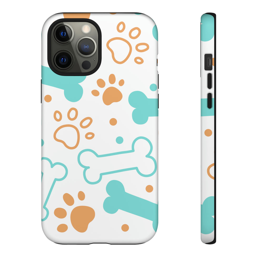 Paws and Bones Tough Phone Case