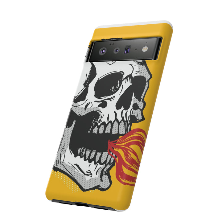 Skull Fire Tough Phone Case