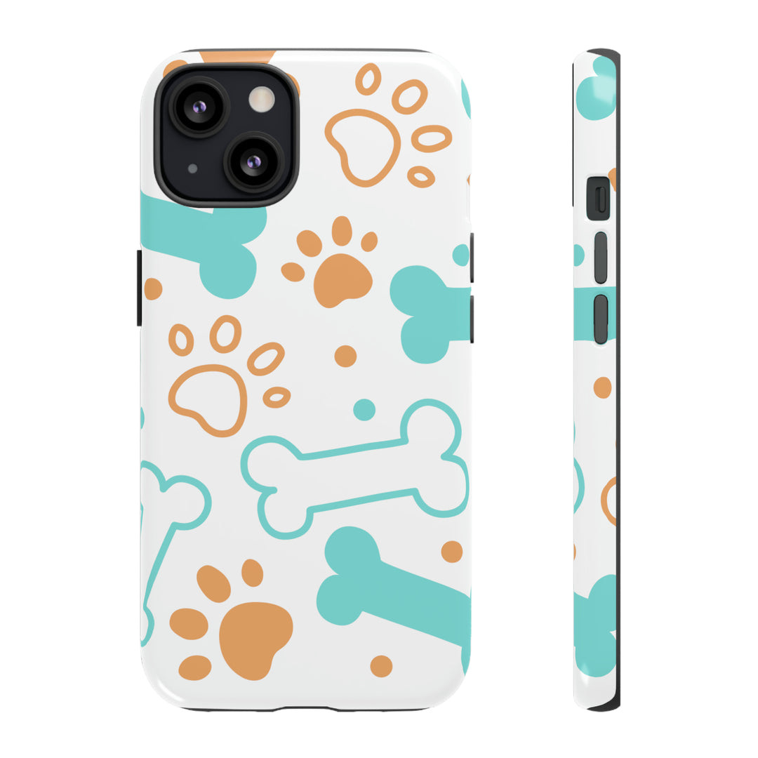 Paws and Bones Tough Phone Case