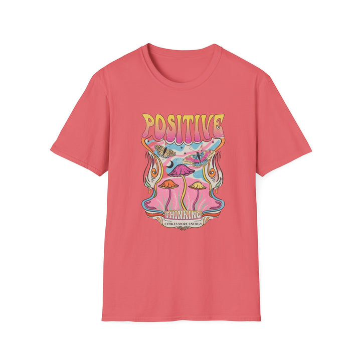 Positive Thinking Evokes More Energy Unisex Softstyle T-Shirt