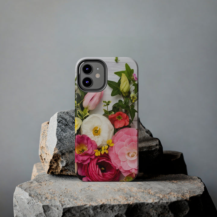 iPhone Flowers Tough Phone Case